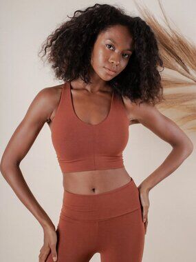 Indigo Luna Agni Cross Top Rhubarb - S